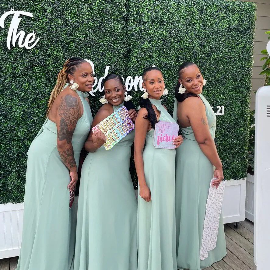 Wedding photo booth