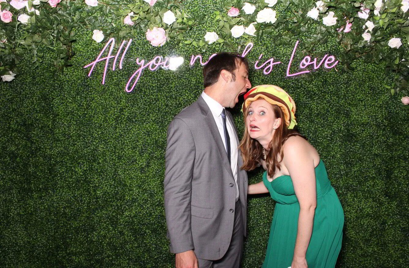 Wedding photo booth in Washington DC