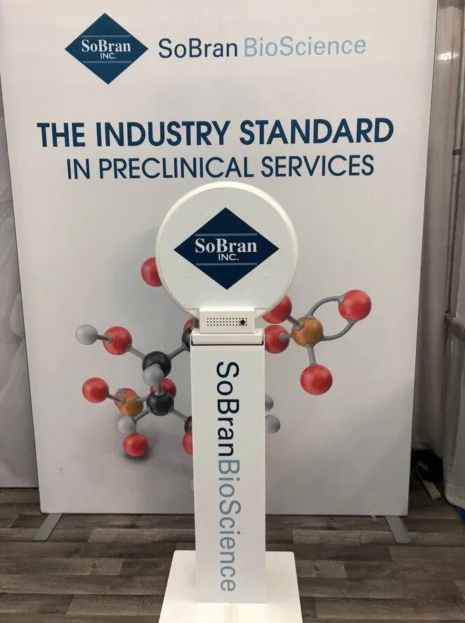 Custom-branded corporate photo booth