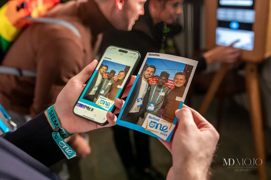 Corporate photo booth in Washington DC