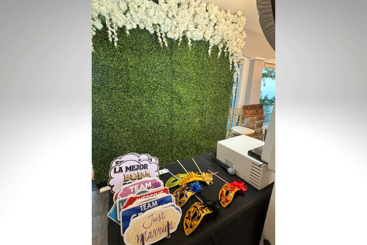 Photo & Video Booth at The Bayfront Club in Edgemere, Maryland photo