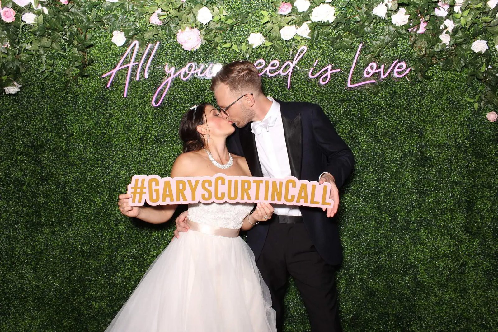 Wedding photo booth in Baltimore